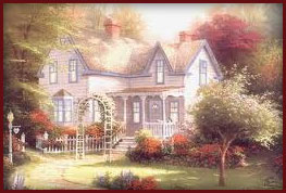 Thomas Kinkade Home Is Where The Heart Is II Romantic Mendocino Coast Inn