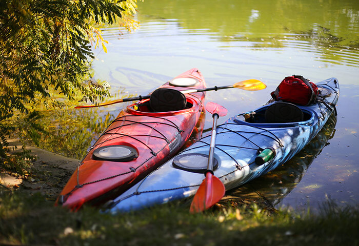 Things To Do in Mendocino - Kayaks on the shore