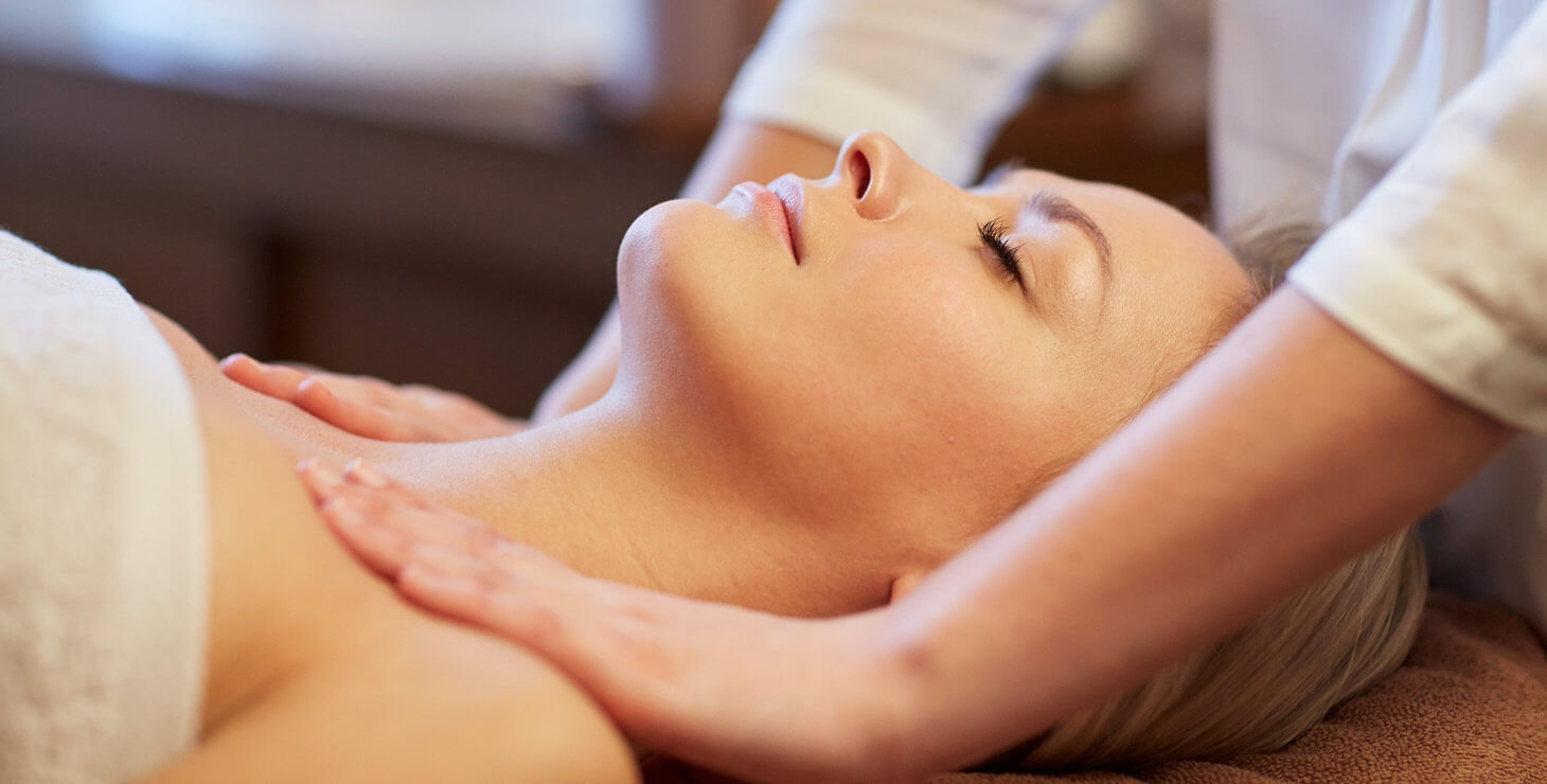 Mendocino Getaway - Woman enjoying a massage